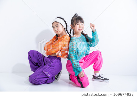 Kids dancer posing dancer 109674922