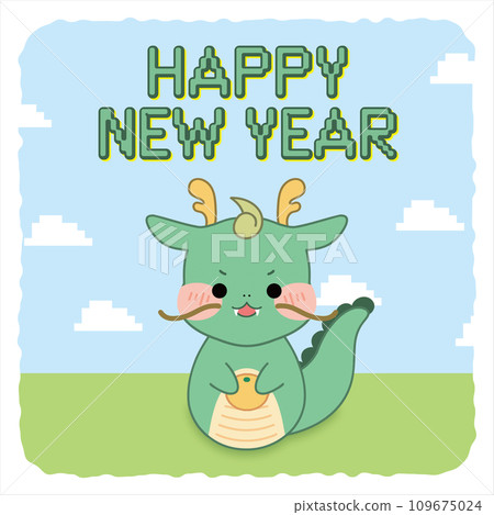 2024 New Year's card_RPG style New Year's card Instagram 109675024