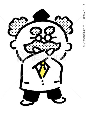 身穿白大褂圓潤可愛的醫生 109676993