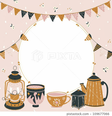 Old retro background 109677066