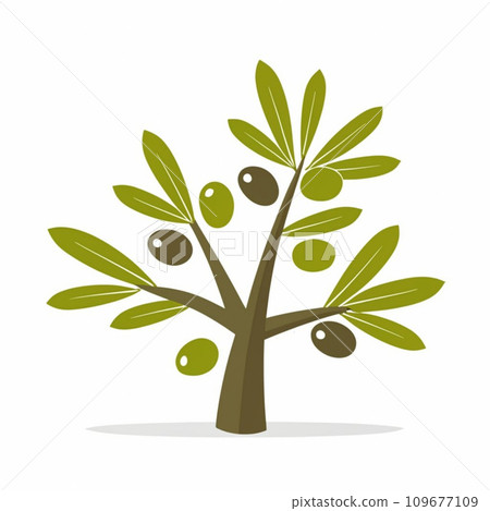 olive oil tree vector design 109677109