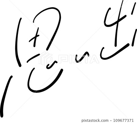 Memories handwritten letters vector 109677371
