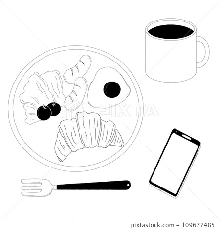 Morning - Stock Illustration [109677485] - PIXTA