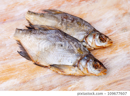 Dried salted bream Dried salted bream 109677607