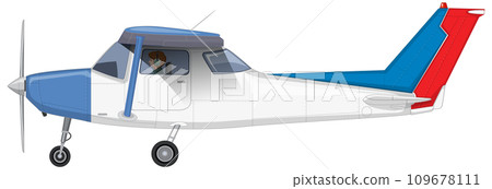 Single Engine Light Aircraft Vector 109678111