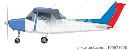 Single Engine Light Aircraft Vector 109678608