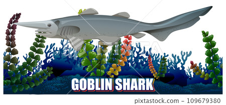 Goblin Shark Deep Sea Creature Goblin Shark Deep Sea Creature 109679380