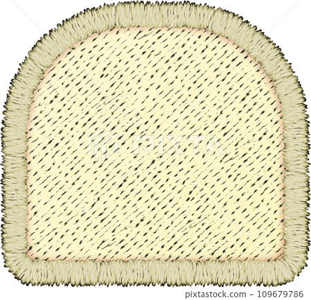 Patch Work of abstract badge shape. Patch Work of abstract badge shape. 109679786