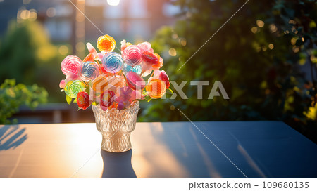 candy bouquet 109680135