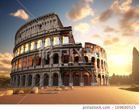 Colosseum Italy Rome 109680525