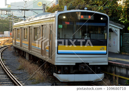 鶴見線 205系 1100系普通列車 鶴見線 205系 1100系普通列車 109680710
