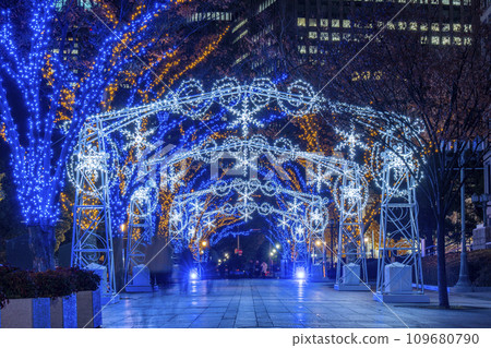 冬季大阪中之島燈飾街 109680790
