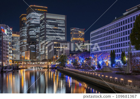 從千段橋看到的中之島燈飾街 從千段橋看到的中之島燈飾街 109681367