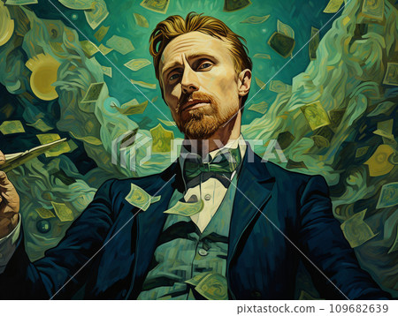 Businessman wearing a suit 109682639