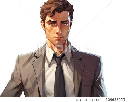 穿著西裝的商人 109682655