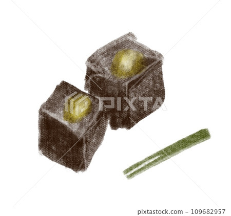 切板栗羊羹的插圖 109682957