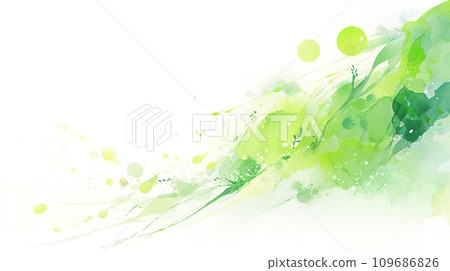 3D clear business background illustration Generative AI 109686826