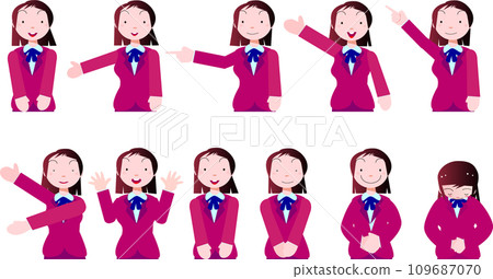 Female guide pose collection_03 109687070
