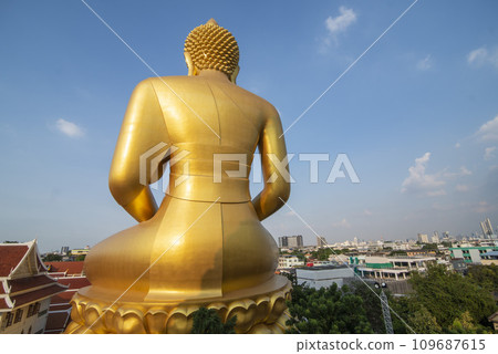 THAILAND BANGKOK THONBURI BIG BUDDHA 109687615