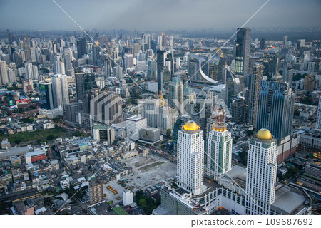 THAILAND BANGKOK CITY SKYLINE THAILAND BANGKOK CITY SKYLINE 109687692