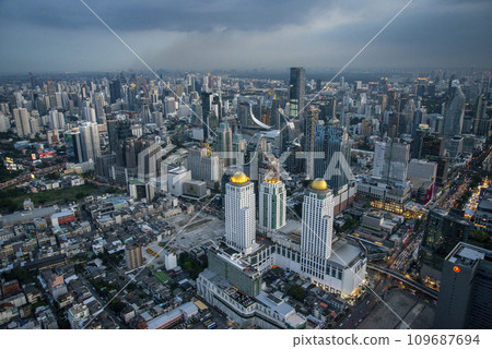 THAILAND BANGKOK CITY SKYLINE 109687694