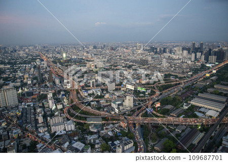 THAILAND BANGKOK CITY SKYLINE 109687701