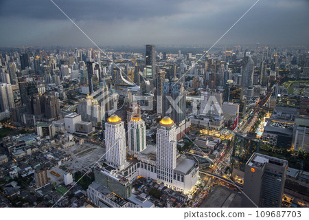 THAILAND BANGKOK CITY SKYLINE 109687703