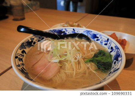 Delicious ramen - our signature salt ramen Delicious ramen - our signature salt ramen 109690331