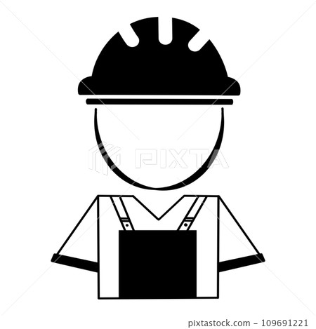 Construction character Construction character 109691221