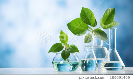 AI-generated content. Science and nature concept 109691409