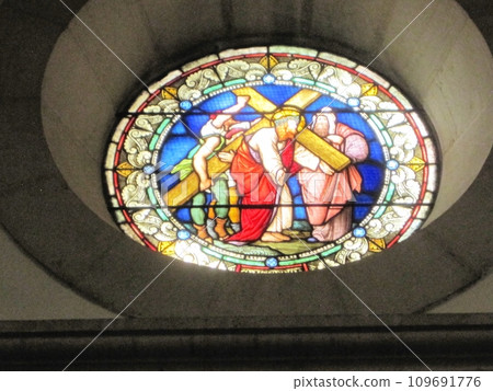 Via Dolorosa in Jerusalem 109691776