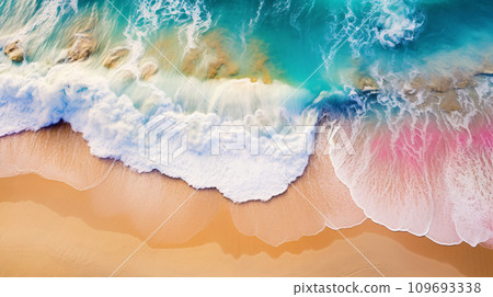 多彩的海灘 多彩的海灘 109693338