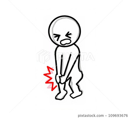 Knee pain Knee pain 109693676