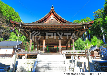 [Shiga Prefecture] Hiyoshi Taisha Shrine (Higashihongu) on a sunny day 109693718