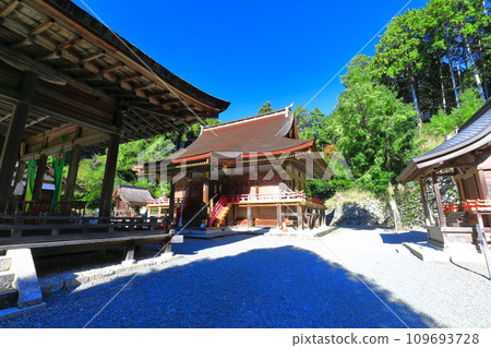 [Shiga Prefecture] Hiyoshi Taisha Shrine (Higashihongu) on a sunny day 109693728