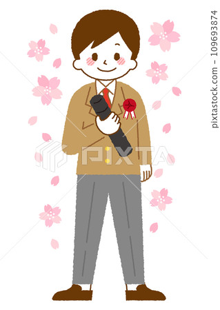 An image of a graduation ceremony or entrance ceremony. An image of a graduation ceremony or entrance ceremony. 109693874