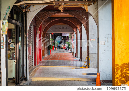 Scenery of Dihua Old Street, Taiwan Scenery of Dihua Old Street, Taiwan 109693875