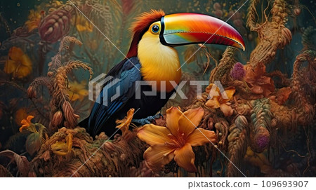 AI-generated content. toucan bird AI-generated content. toucan bird 109693907