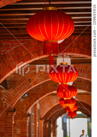 台灣迪化老街風景 台灣迪化老街風景 109693916