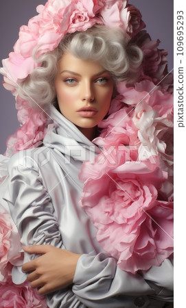 Fashion magazine cover 109695293