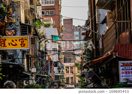 Scenery of Dihua Old Street, Taiwan 109695453