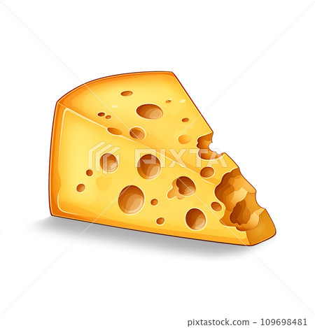 Hand drawn cartoon delicious cheese illustration picture Hand drawn cartoon delicious cheese illustration picture 109698481