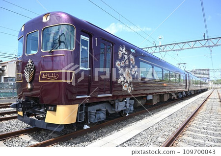 Kintetsu Railway 19200 series that stops at the depot 109700043