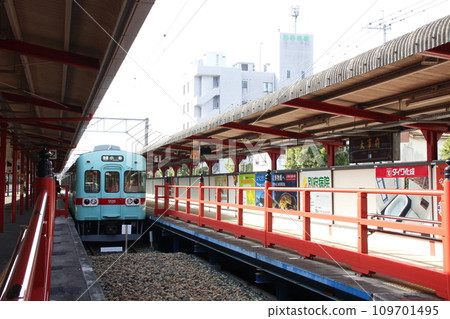 [D] Nishitetsu Dazaifu Line Type 5000 (Each stop: From Dazaifu to Ogori) 109701495
