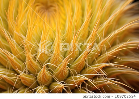 Macro shot of cactus spines Macro shot of cactus spines 109702554