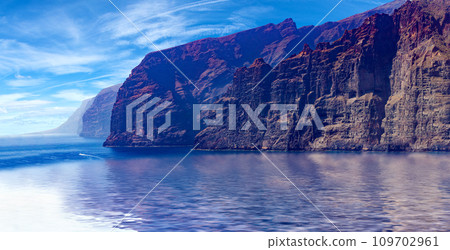 Los Gigantes Cliff, Canary Islands, Tenerife, Spain. 109702961