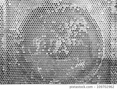 frontal close up image of speakers grill.Close up image of metal texture. 109702962