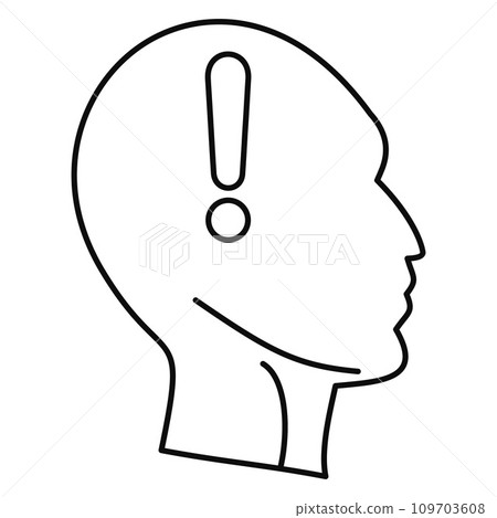 Innovation thinking icon. Outline illustration of innovation thinking vector icon for web design isolated on white background 109703608