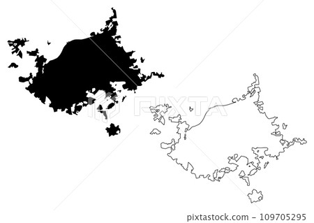 Concord City, North Carolina (United States cities, United States of America, us, usa city) map vector illustration, scribble sketch City of Kon-kord map 109705295