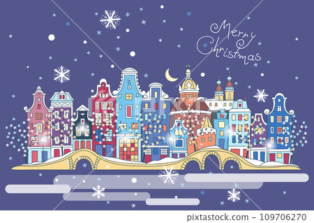 Christmas street banner Christmas street banner 109706270